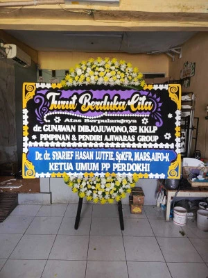 Papan Bunga di Wanasari Wanayasa